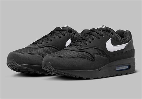 nike air max 1 heren black white